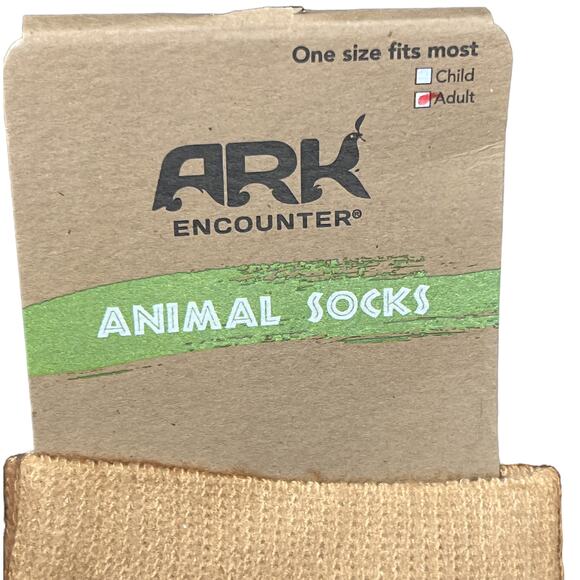 Walt USA Ark Encounter Adult Animal Socks Turtle Hatchling One Size Fits Most - Picture 6 of 7